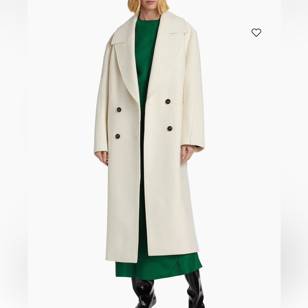 Rohe Oversized Double-Breasted Coat